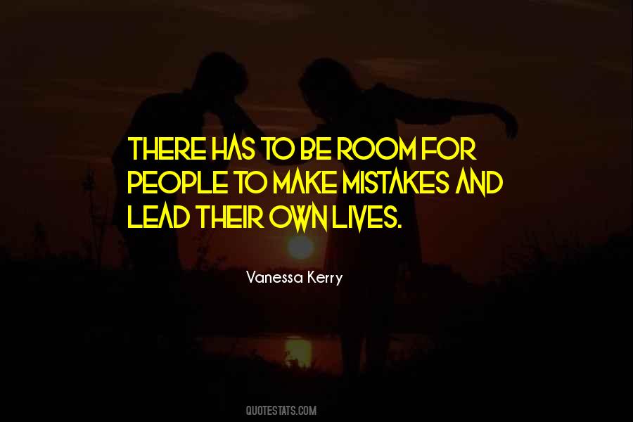 No Room For Mistakes Quotes #1350692