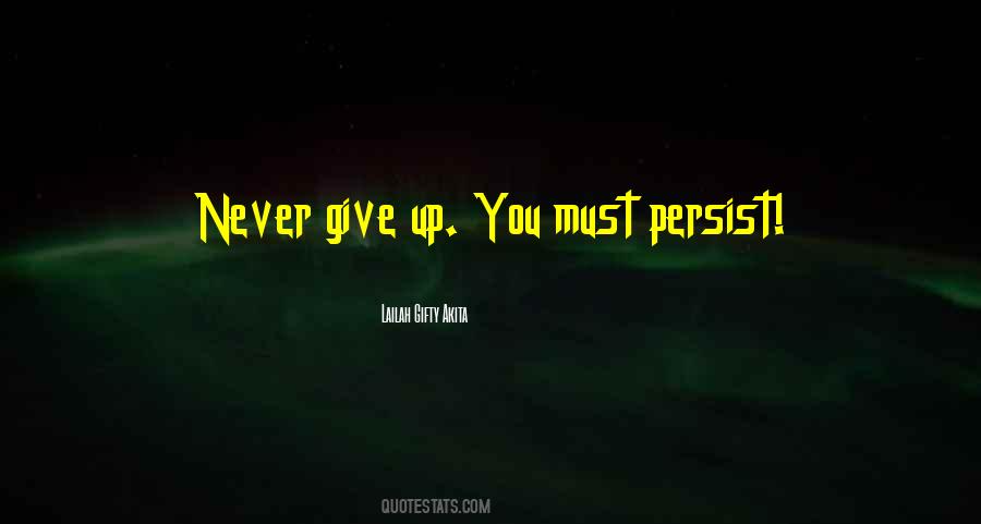 Positive Perseverance Quotes #185246