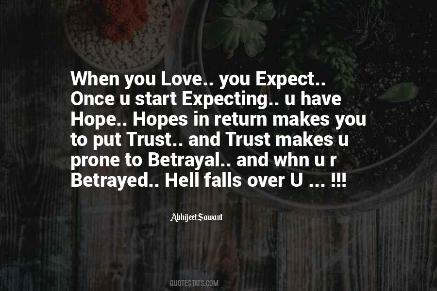 Expect Love In Return Quotes #483389