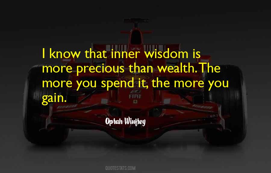 Inner Wealth Quotes #1085709