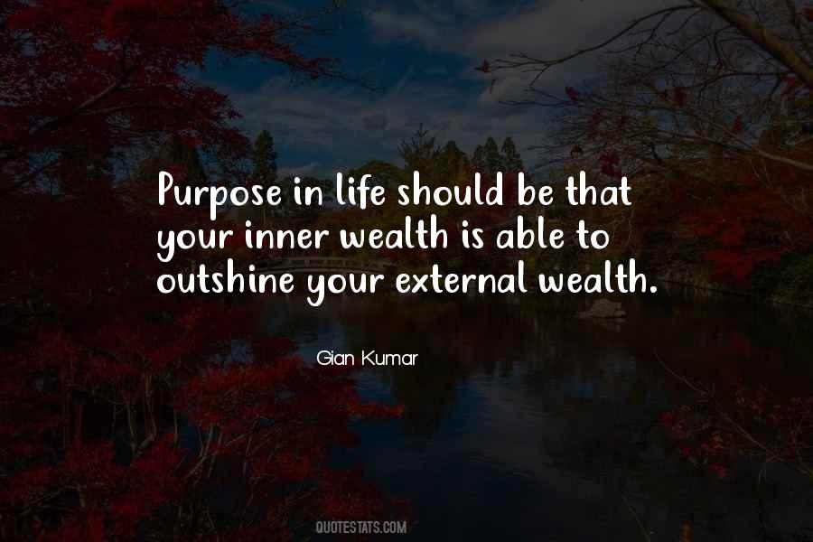 Inner Wealth Quotes #1372592