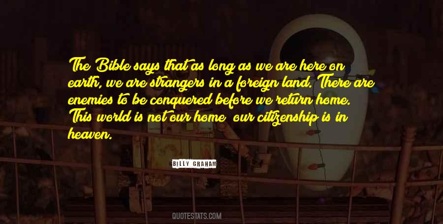 The Earth Is Our Home Quotes #916404