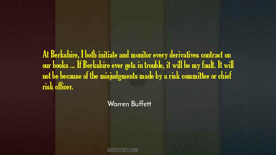Derivatives Warren Buffett Quotes #1107506