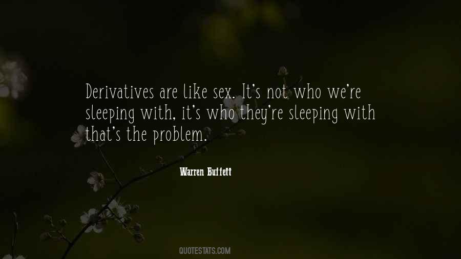 Derivatives Warren Buffett Quotes #215443