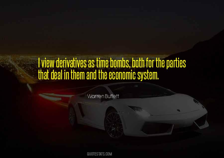 Derivatives Warren Buffett Quotes #656020