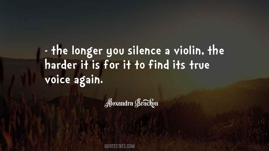 Silence Is Music Quotes #1694157