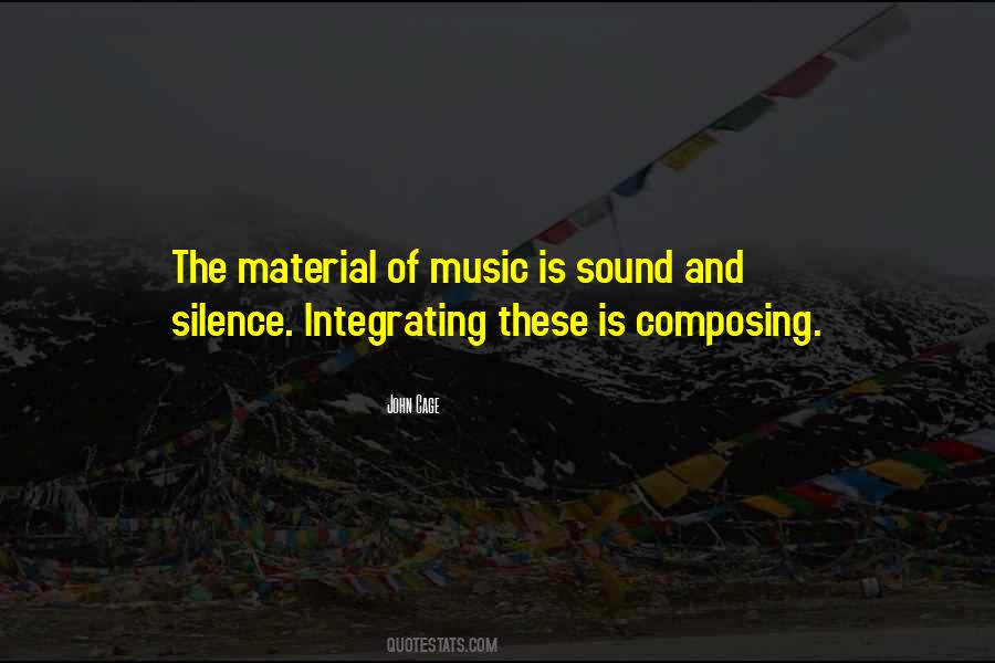 Silence Is Music Quotes #1715946