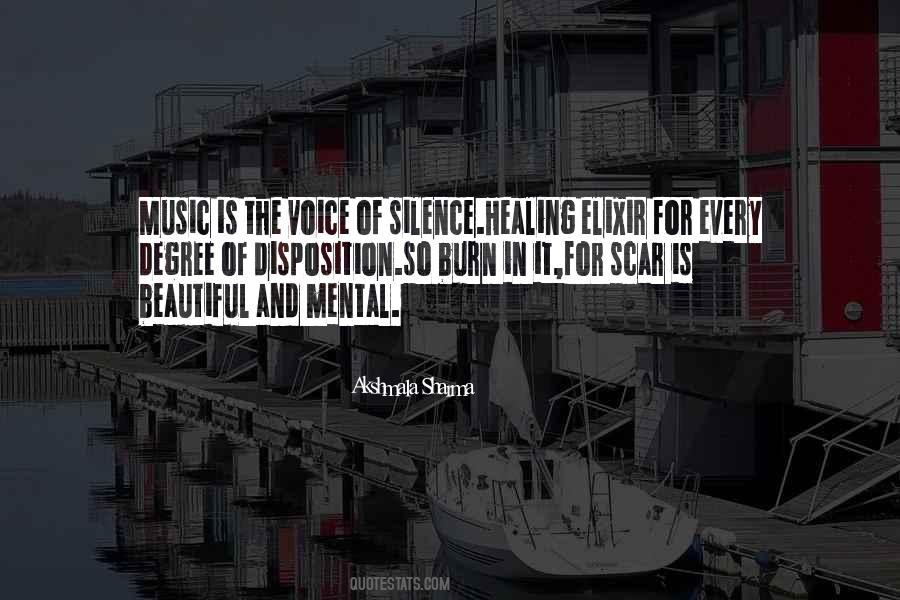 Silence Is Music Quotes #1873403