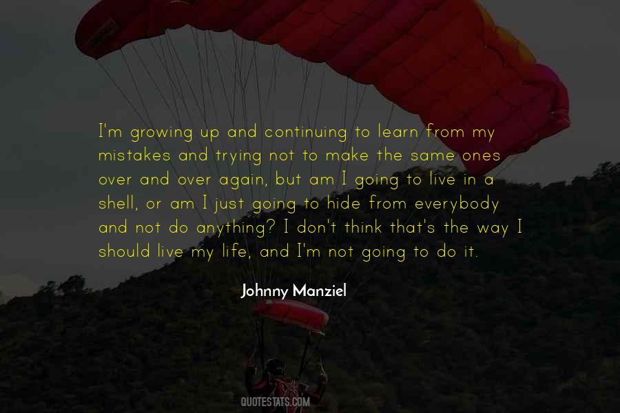 Trying Not To Think Quotes #1138781