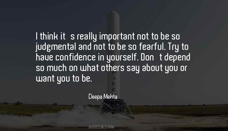 Trying Not To Think Quotes #324686