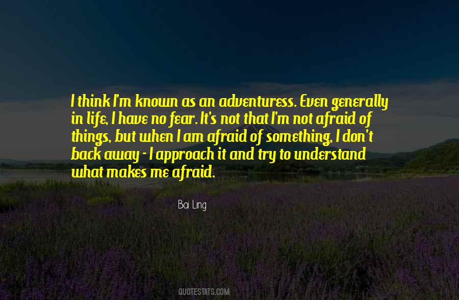Trying Not To Think Quotes #773423