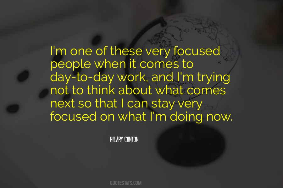 Trying Not To Think Quotes #975581