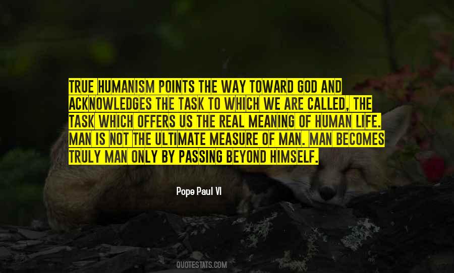 Quotes About The Measure Of Man #1125506