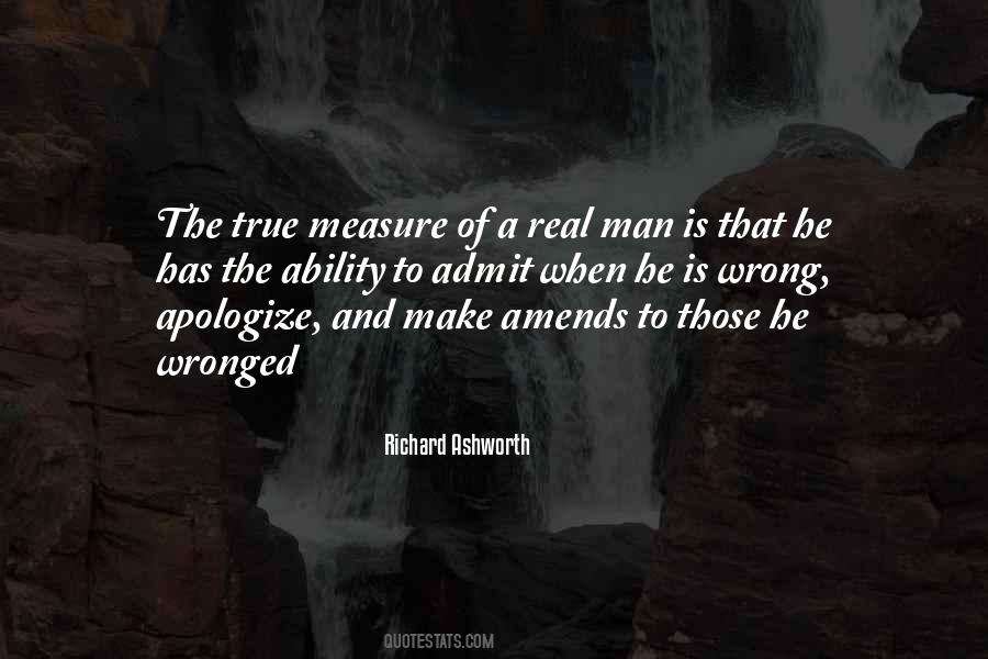 Quotes About The Measure Of Man #11933