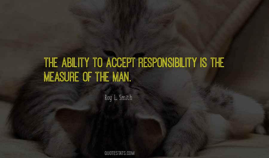 Quotes About The Measure Of Man #168650