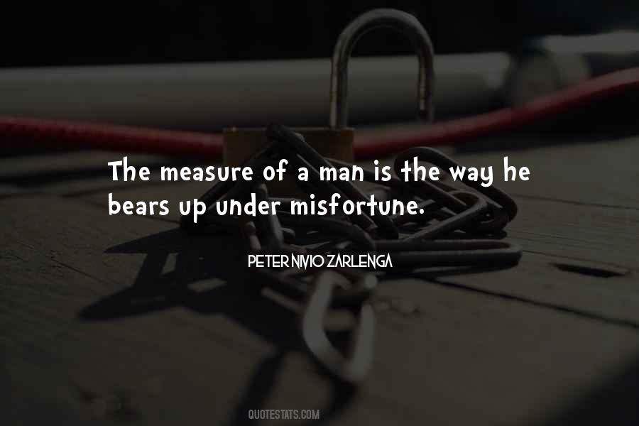 Quotes About The Measure Of Man #220781