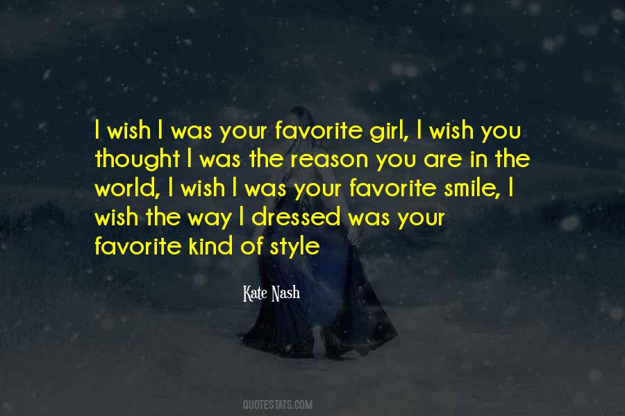 Your Favorite Girl Quotes #1288619