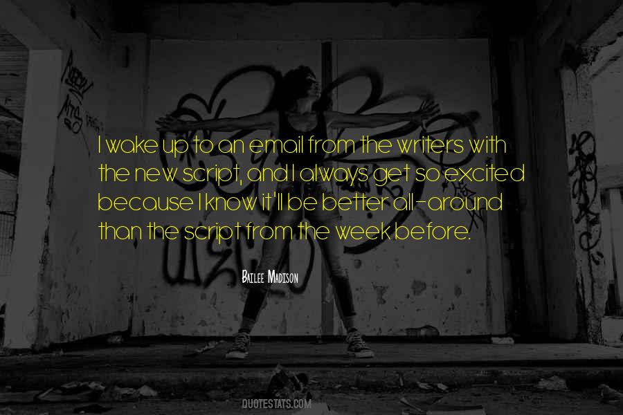 Wake Up Excited Quotes #557845
