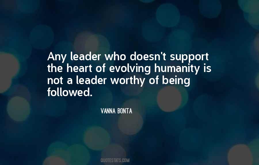 Leader Support Quotes #1672265