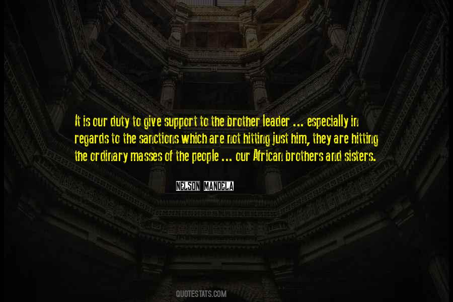 Leader Support Quotes #969338