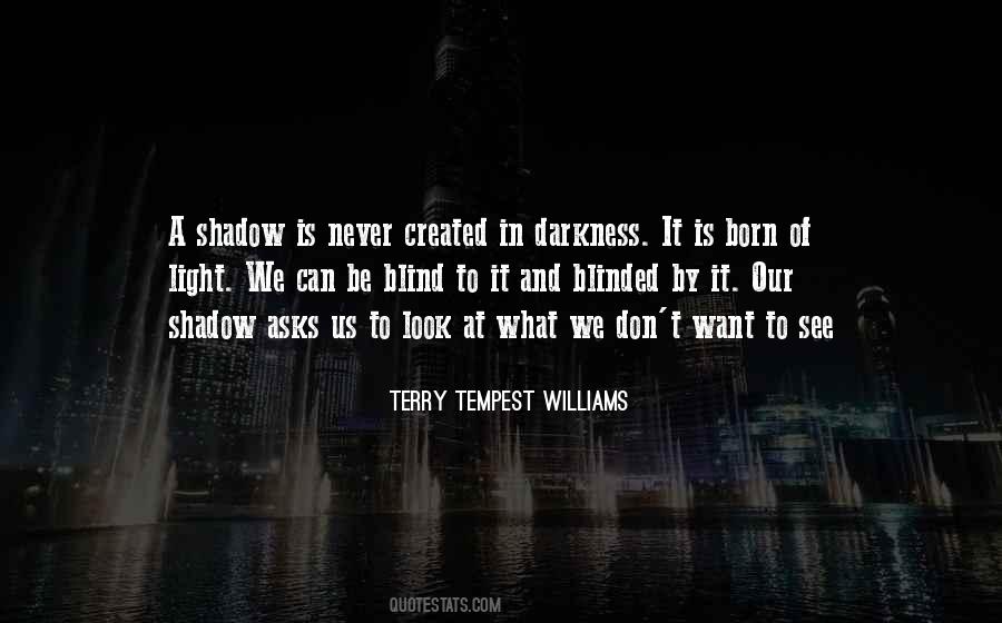 Seeing Your Shadow Quotes #227754