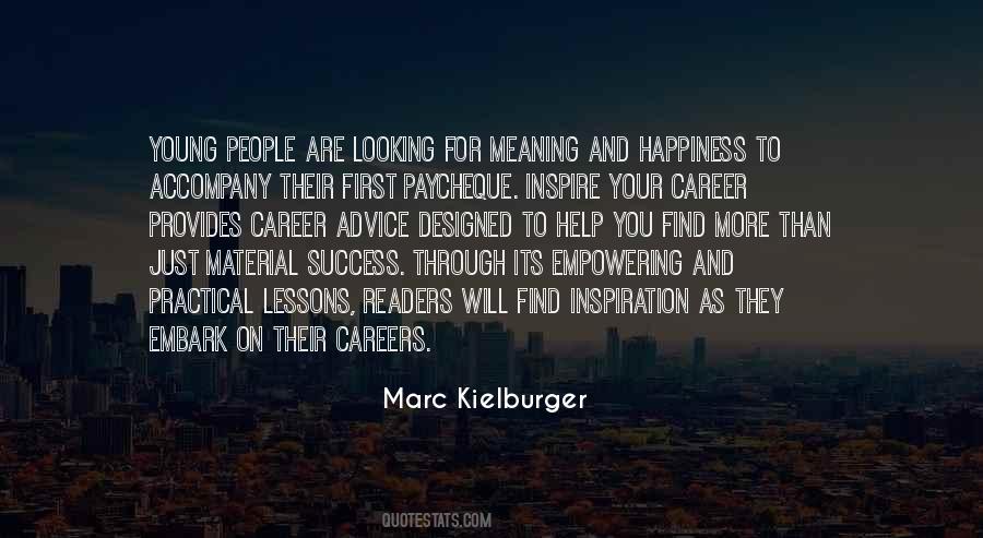 Career Inspiration Quotes #1154024