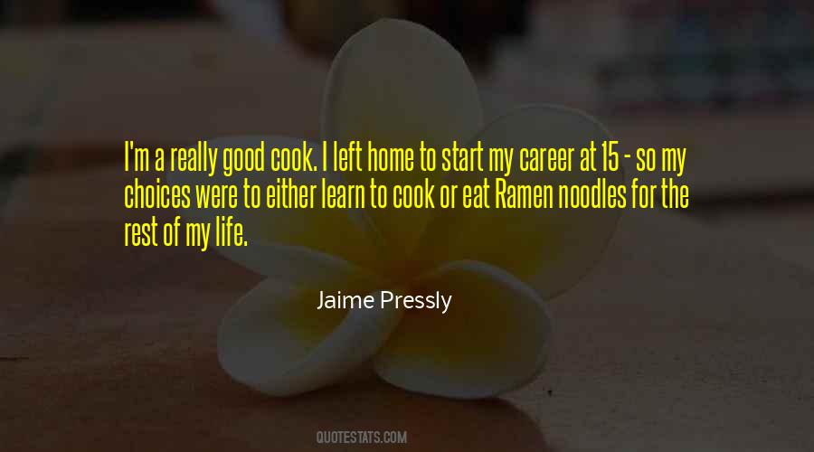 A Good Cook Quotes #1395856