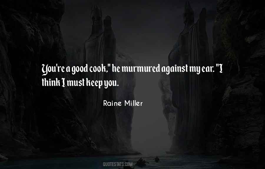 A Good Cook Quotes #1597719