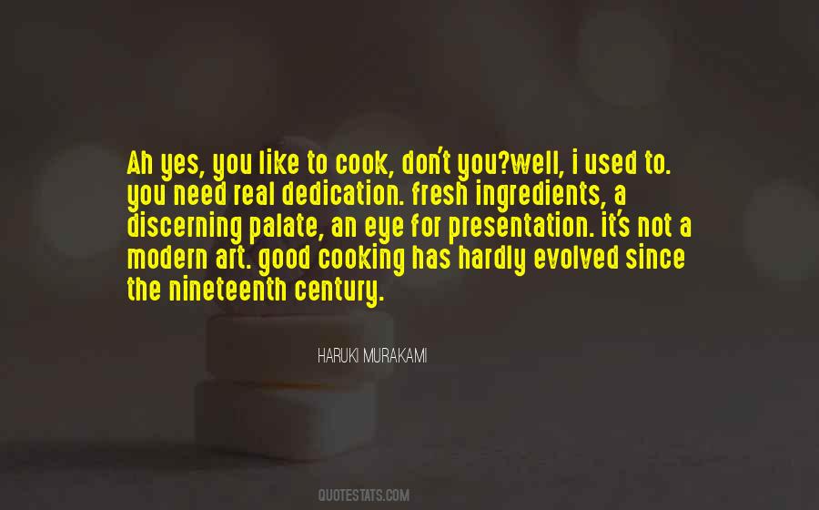 A Good Cook Quotes #222422