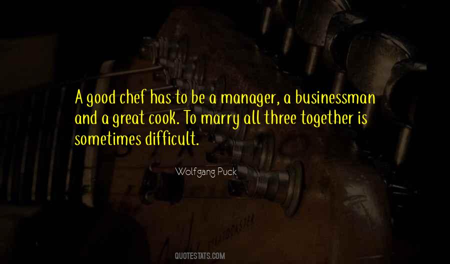 A Good Cook Quotes #241426