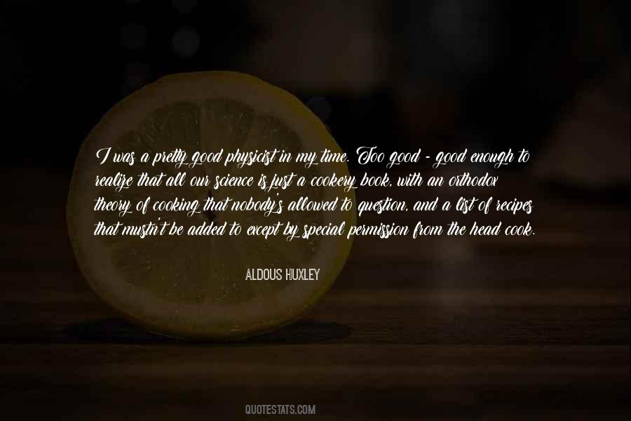 A Good Cook Quotes #800531