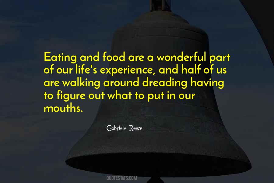 Food Experience Quotes #992202