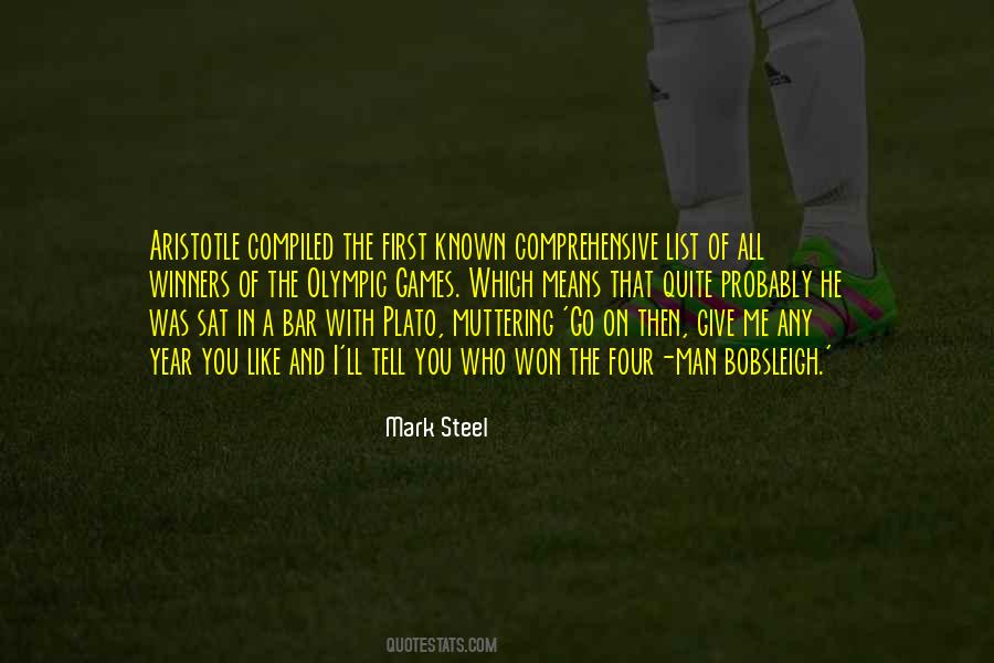 Man Of The Year Quotes #1574459