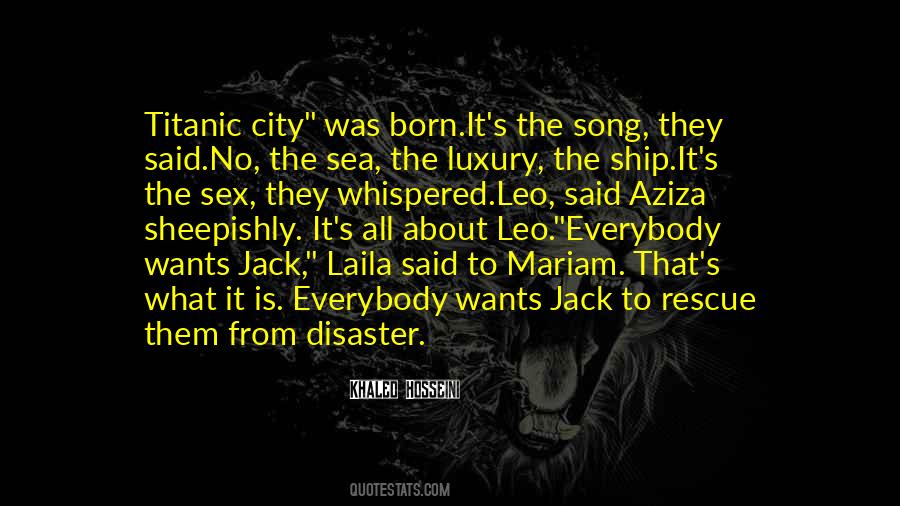 Titanic Song Quotes #1544852