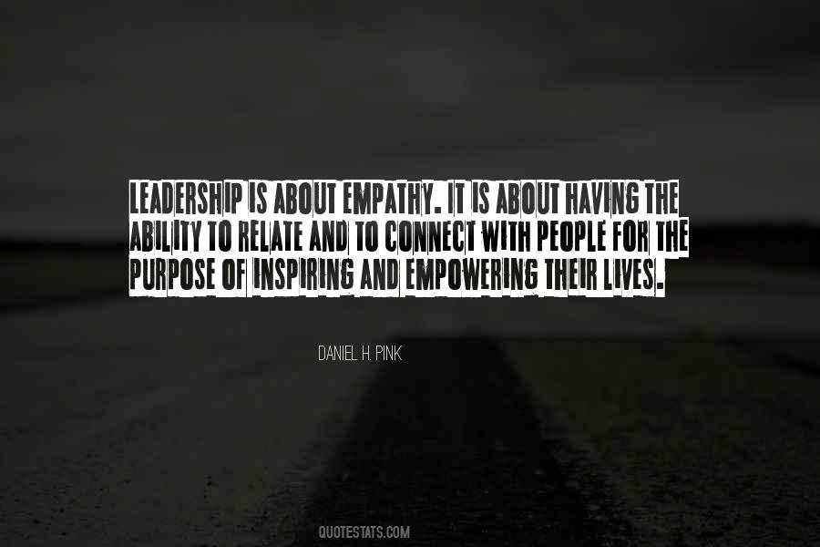 Empathy Leadership Quotes #1816241