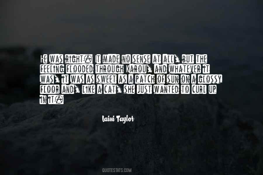Sweet Feeling Quotes #650449