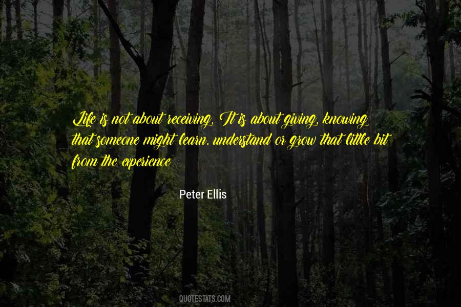 Its Not About Receiving But Giving Quotes #1551556