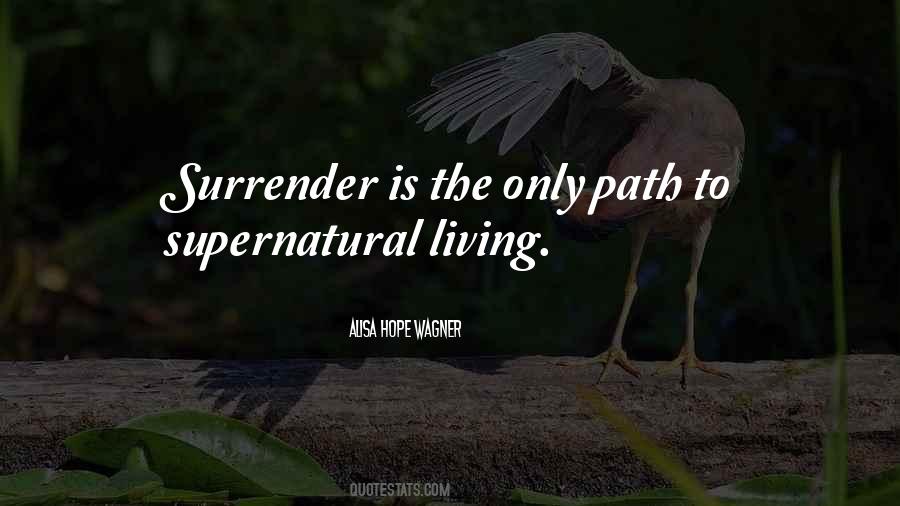 Supernatural God Quotes #1042847