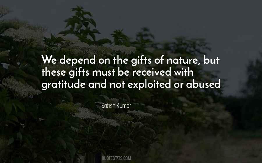 Nature Gratitude Quotes #1336269