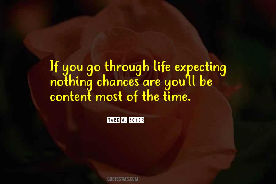 No More Expectations From Life Quotes #111957