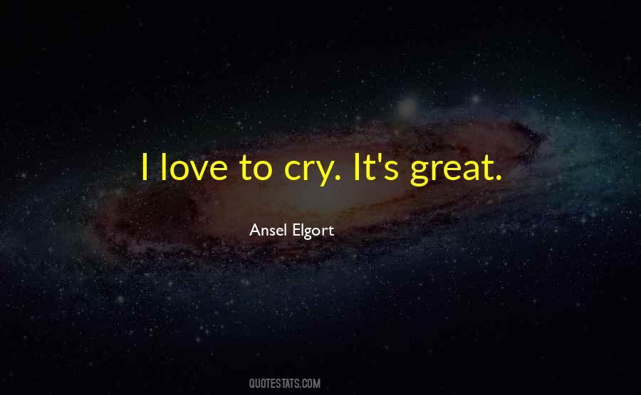 Love Cry Quotes #200604