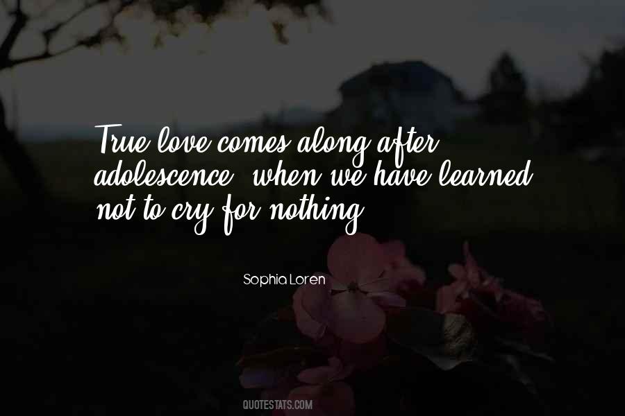 Love Cry Quotes #426413