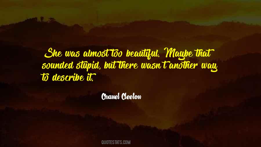 Describe Love Quotes #1023489