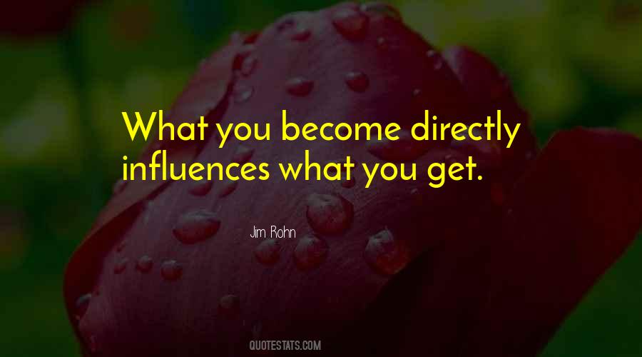 Self Influence Quotes #1655680