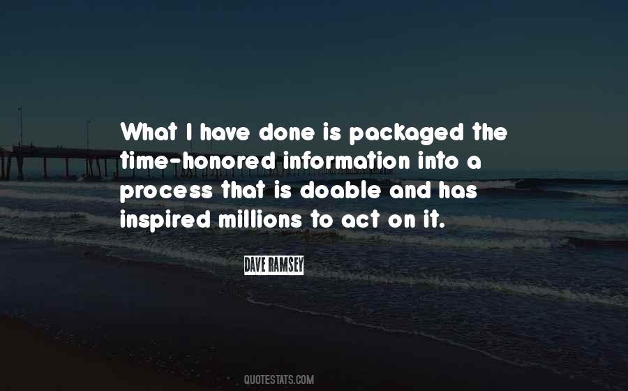 What I Have Done Quotes #312445