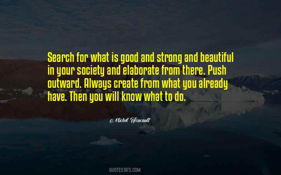 Good And Strong Quotes #1368891