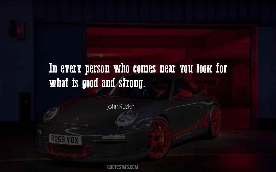 Good And Strong Quotes #1558268