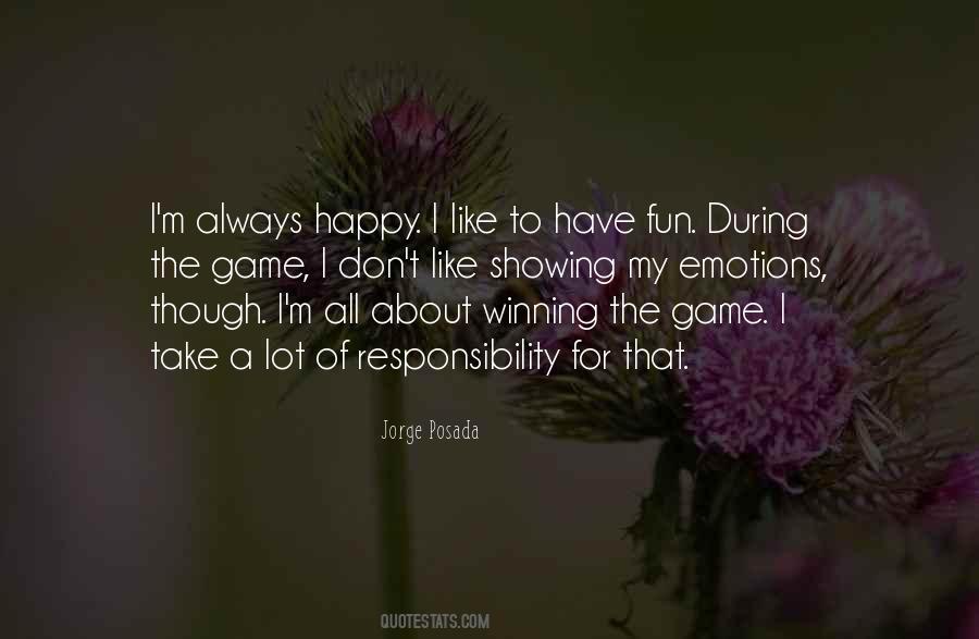 Showing Your Emotions Quotes #1269342
