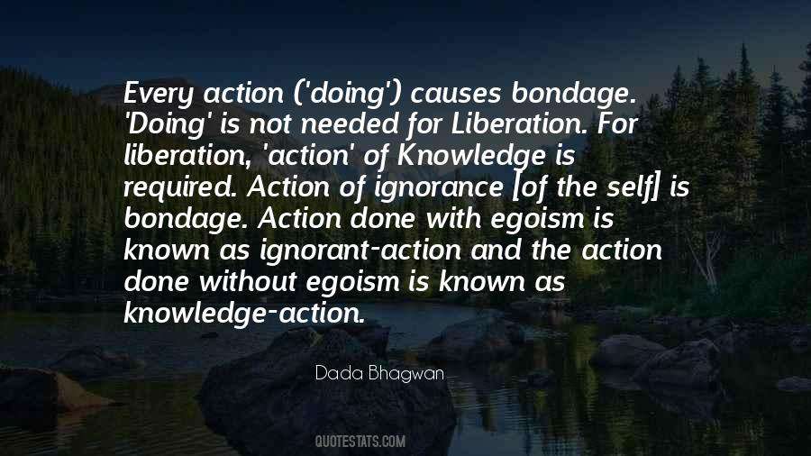 Ego Knowledge Quotes #1688650