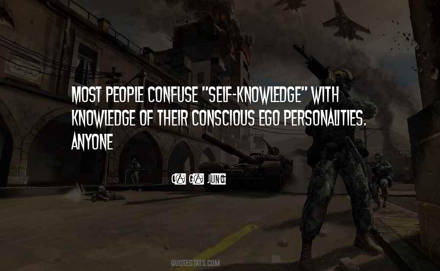 Ego Knowledge Quotes #260154